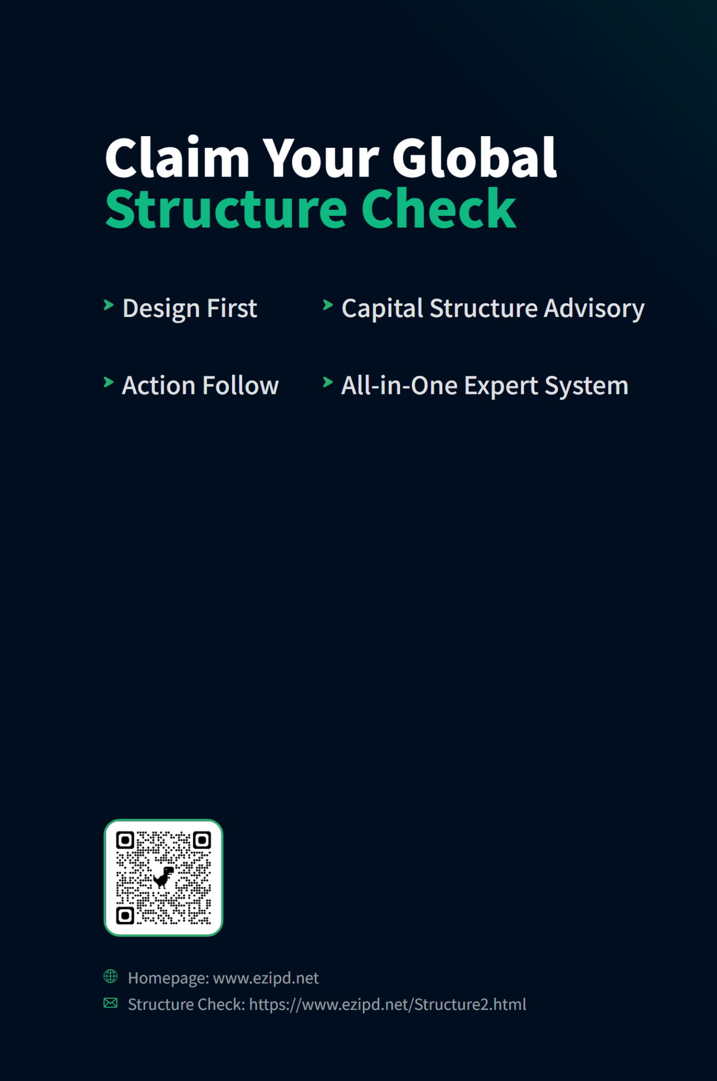 Claim your global structure check